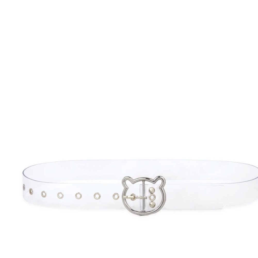 Teddy Fresh Women’s Clear Buckle Belt